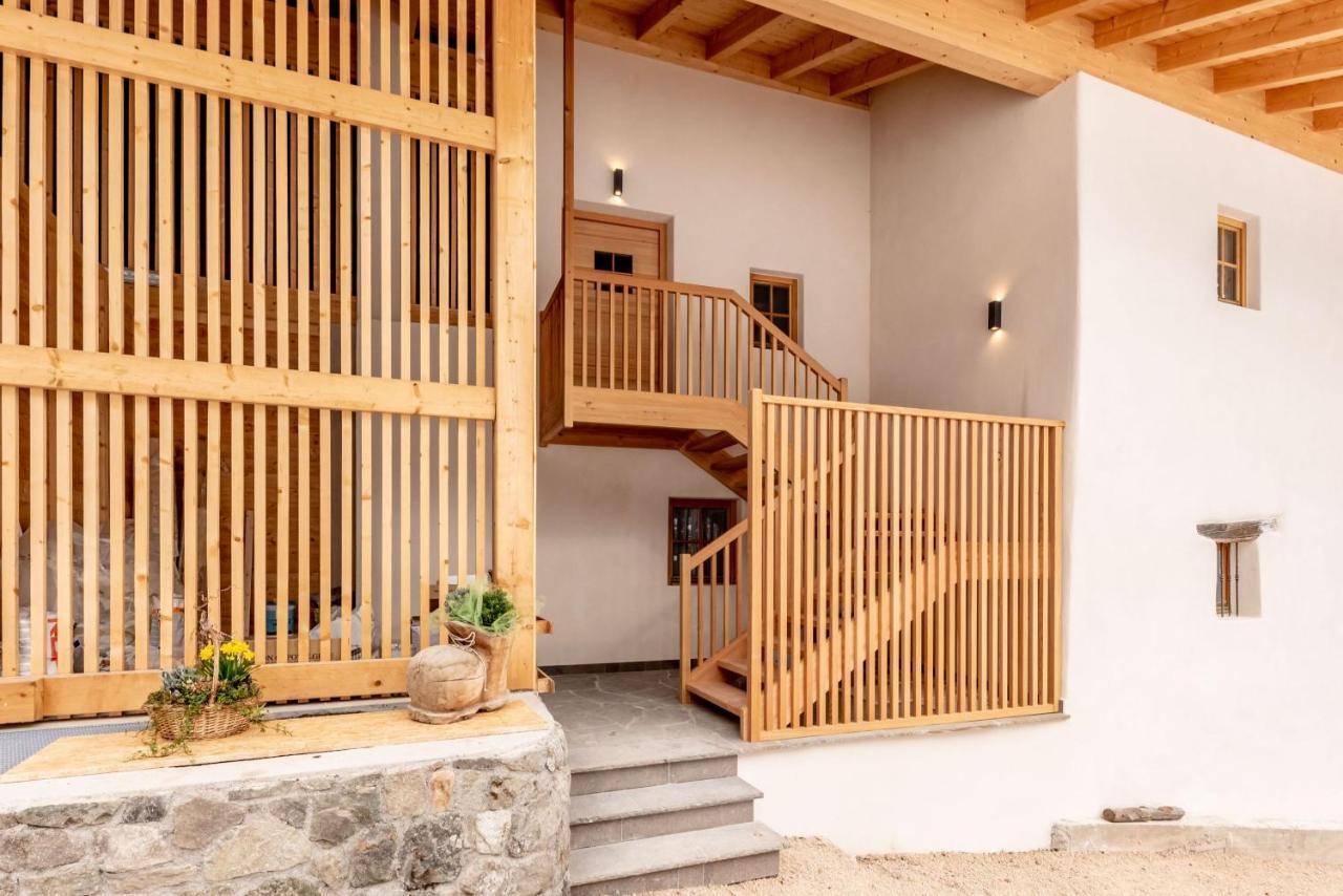 Oberprünst Hof - App. St. Luis Appartement Plazzoles Buitenkant foto